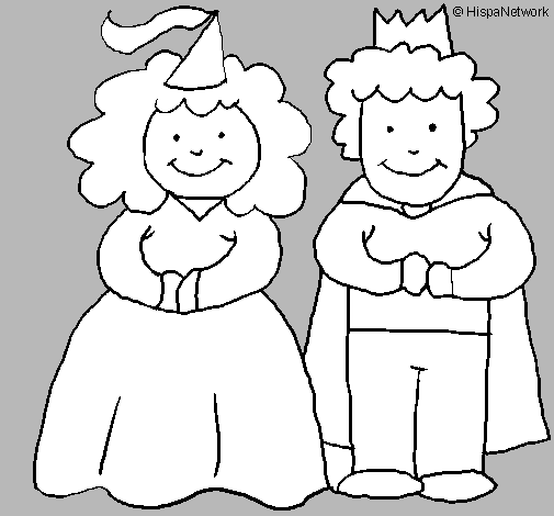 Dibuix de Princesa i rei pintat per Usuari no registrat el dia 25 ... Dibuix de Princesa i rei pintat per Usuari no registrat el dia 25 ...
