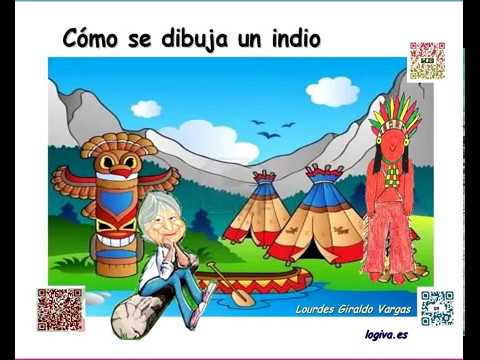 Cómo se dibuja un indio - YouTube
