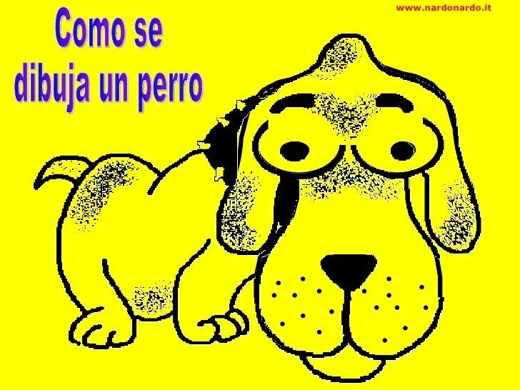 Como se dibuja un perro