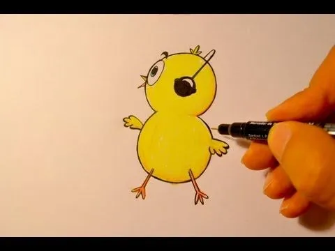 Dibuja al Pollito Pio -Artürin Ríos - YouTube Dibuja al Pollito Pio -Artürin Ríos - YouTube