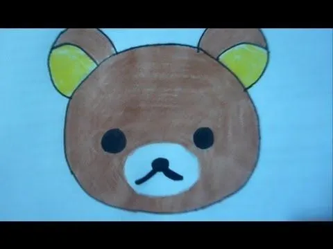 Dibuja a Rilakkuma ijaelachi Aprende a Dibujar Fácil kawaii - YouTube