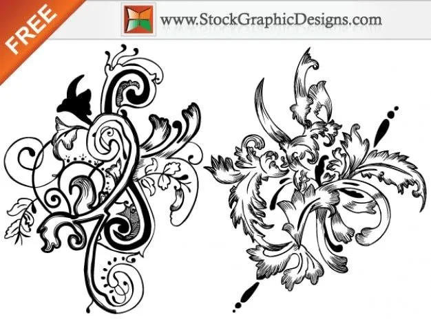 Dibujado a mano Set de flores vectoriales sin | Descargar Vectores ... Dibujado a mano Set de flores vectoriales sin | Descargar Vectores ...