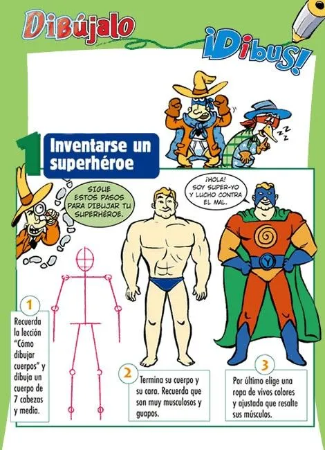 Dibújalo con Dibus! - Dibujar Superheroes