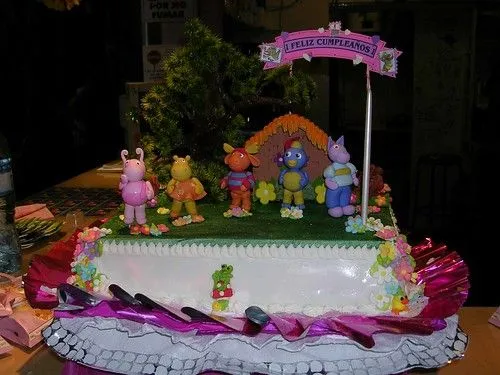 mi torta de los backyardigans