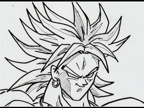 Como dibujar a Broly paso a paso - Youtube Downloader mp3