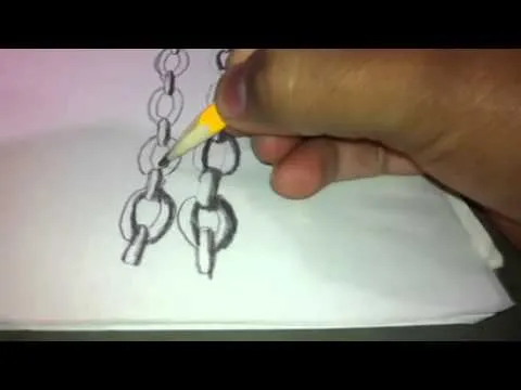 Dibujando cadenas - YouTube