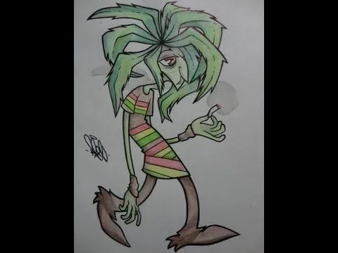 Dibujando a caricatura reggae - YouTube