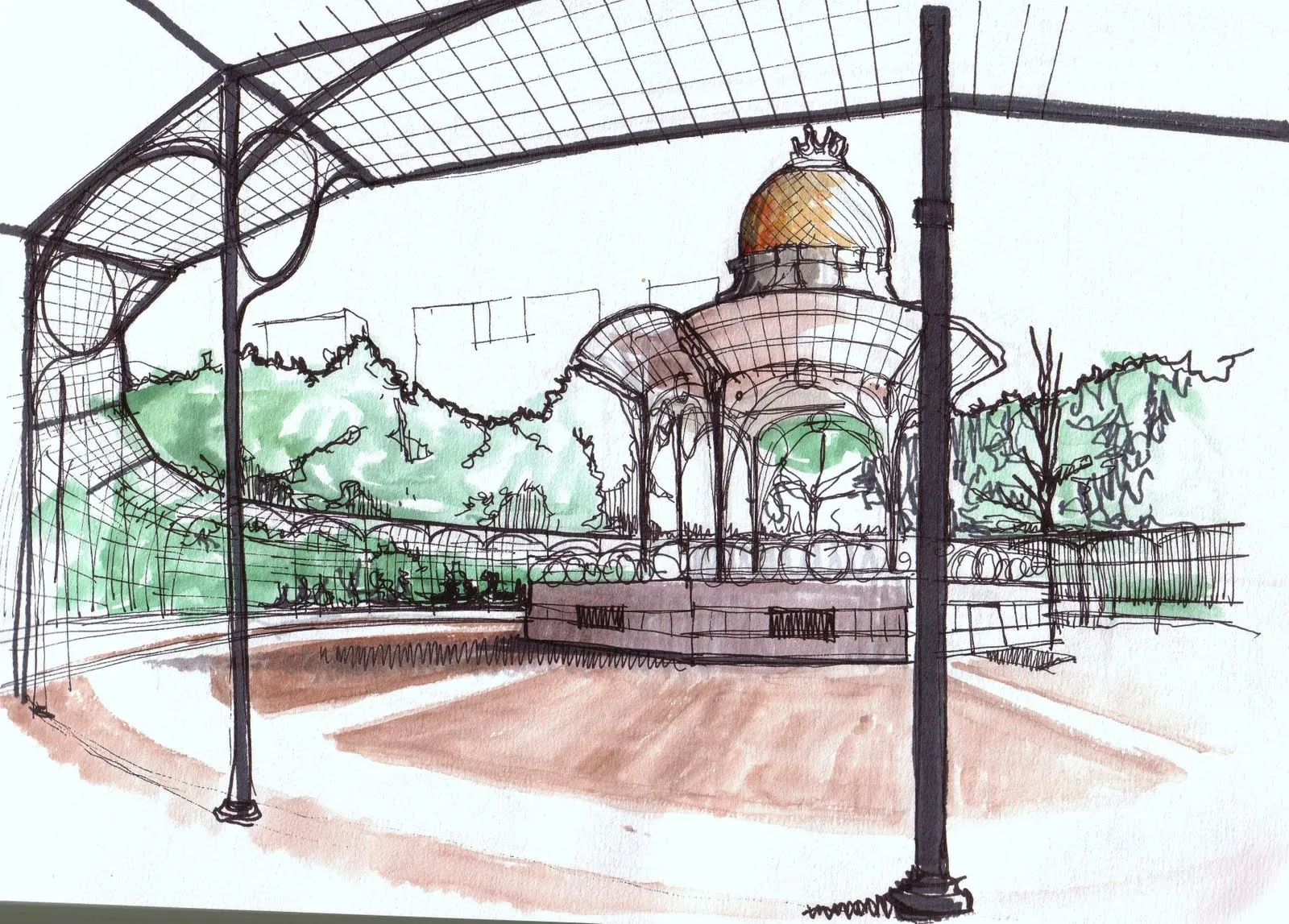 DIBUJANDO: DIA DE FIESTA