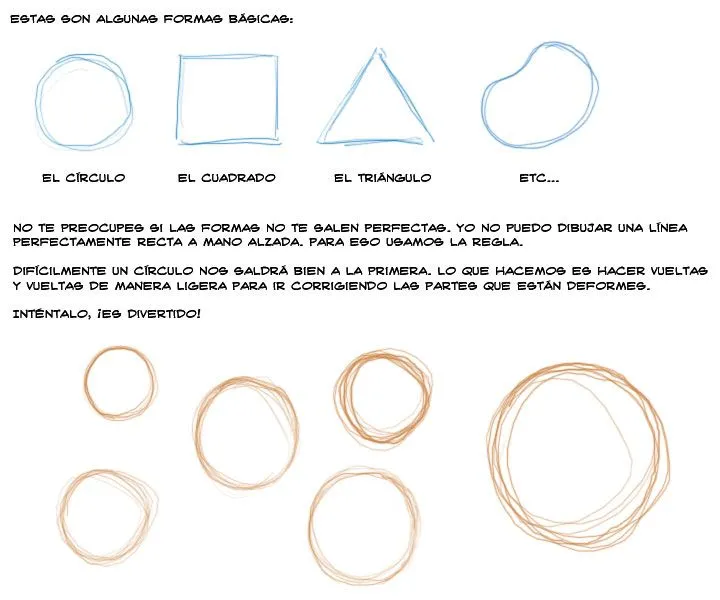 Dibujando con formas básicas - Artistica