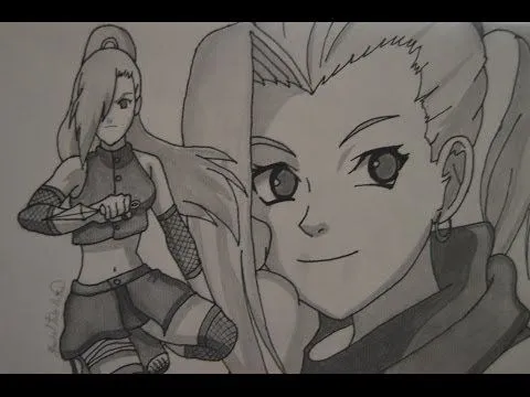 Dibujando a Ino Yamanaka (Naruto Sh.) - YouTube