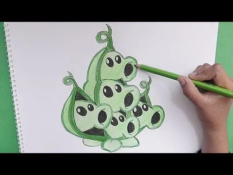 Dibujando paso a paso a Vaina (Plantas vs Zombies 2) - Step by ... Dibujando paso a paso a Vaina (Plantas vs Zombies 2) - Step by ...