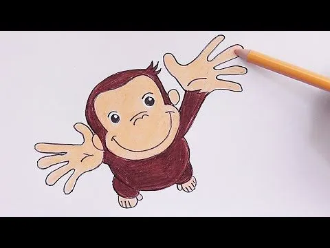 Dibujando y pintando a Jorge el Curioso - Drawing and painting to ... Dibujando y pintando a Jorge el Curioso - Drawing and painting to ...