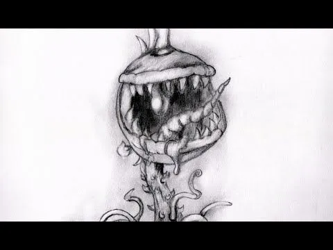 Dibujando planta carnivora (Plants vs zombies garden warfare ... Dibujando planta carnivora (Plants vs zombies garden warfare ...