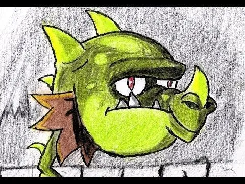 Dibujando planta Dragón | how to draw Dragon Age (plants vs ... Dibujando planta Dragón | how to draw Dragon Age (plants vs ...