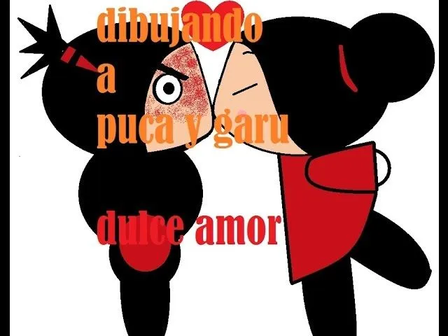 dibujando a puca y garu dulce amor juguetes toys y caricaturas ...