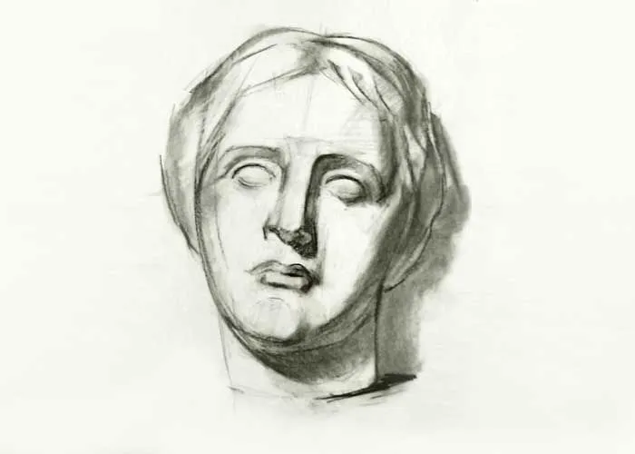 Dibujo del rostro humano