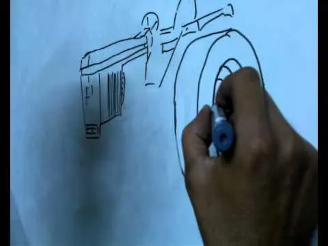 dibujando tractor jhon deere - YouTube