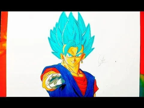 DIBUJANDO A VEGETTO SSJ DIOS AZUL - HOW TO DRAW VEGITO - YouTube DIBUJANDO A VEGETTO SSJ DIOS AZUL - HOW TO DRAW VEGITO - YouTube