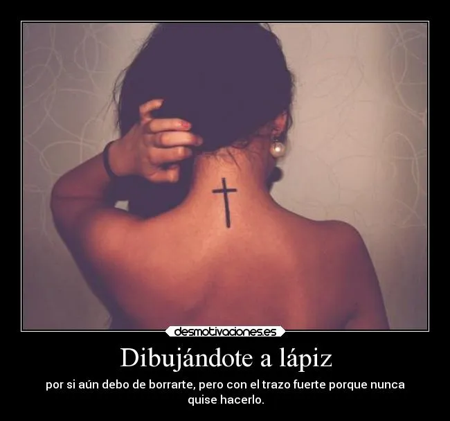 Dibujándote a lápiz | Desmotivaciones