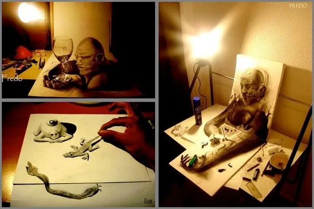Dibujos en 3D a lápiz fáciles paso a paso - Imagui Dibujos en 3D a lápiz fáciles paso a paso - Imagui