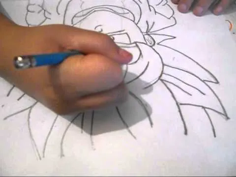 Como dibujar a: Goten Ssj - YouTube