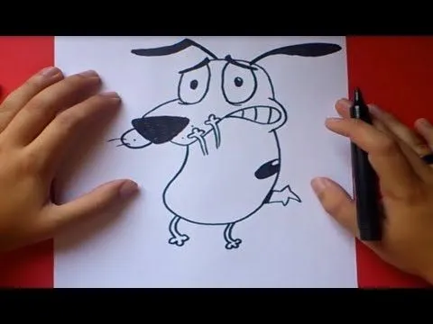 Como dibujar a Agallas el perro cobarde | How to draw Agallas the ...