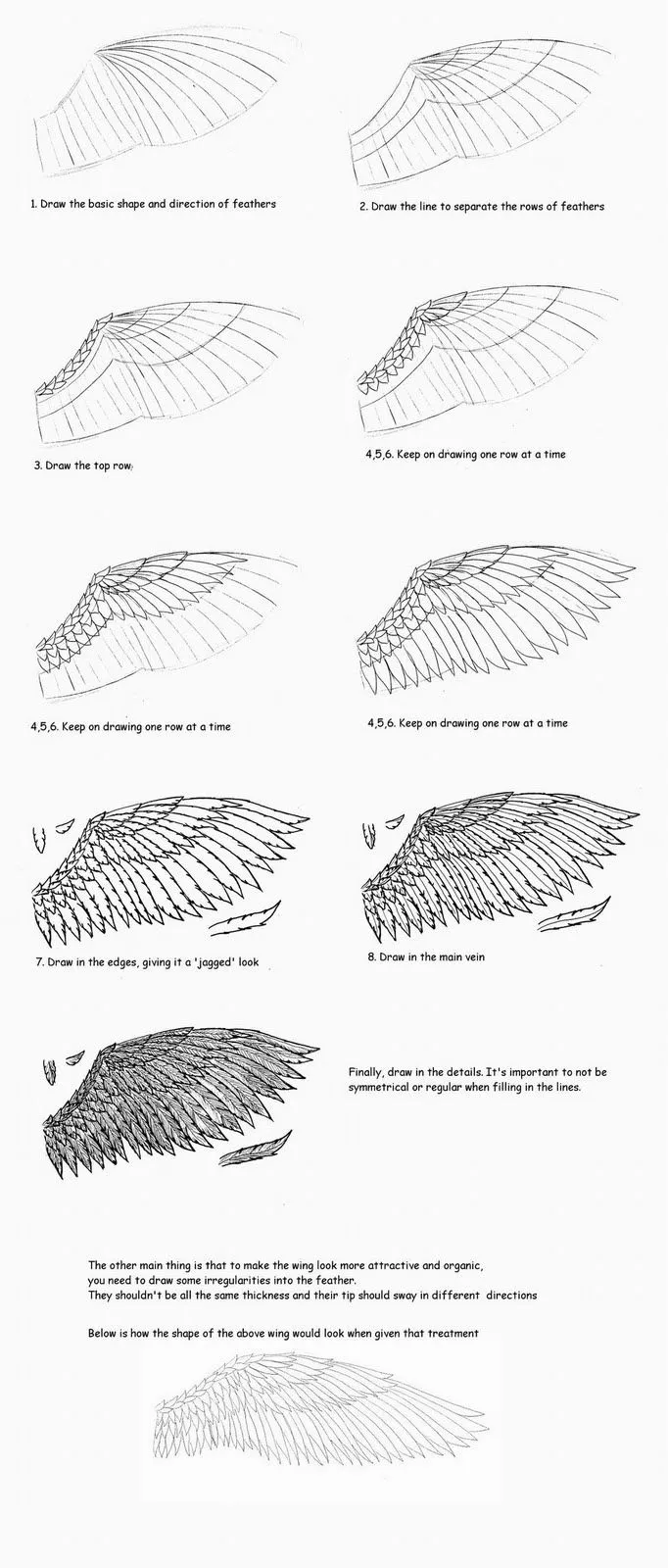 bien dibujadas a continuacion veremos un tutorial de como dibujar alas ... bien dibujadas a continuacion veremos un tutorial de como dibujar alas ...
