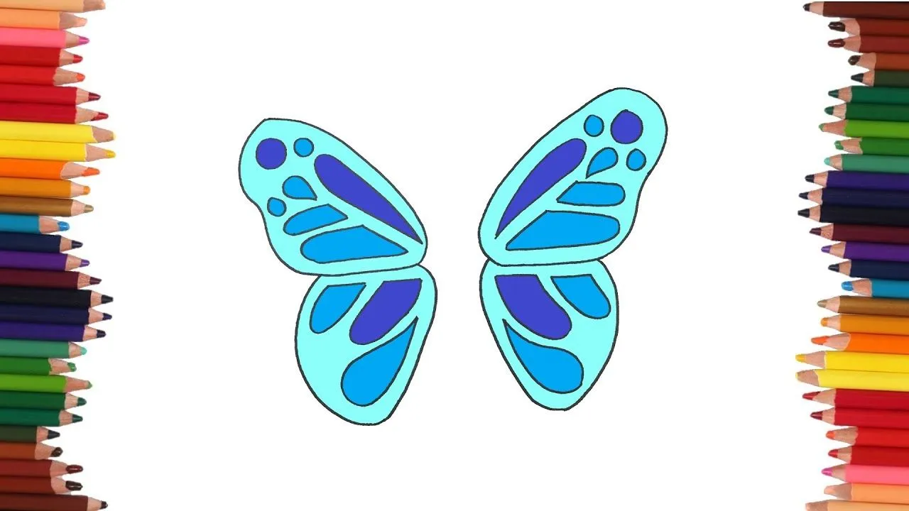 como dibujar alas de mariposa | Dibujos faciles - YouTube como dibujar alas de mariposa | Dibujos faciles - YouTube