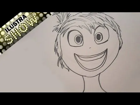 Dibujar a Alegría de IntensaMente Tutorial ILUSTRA SHOW - YouTube