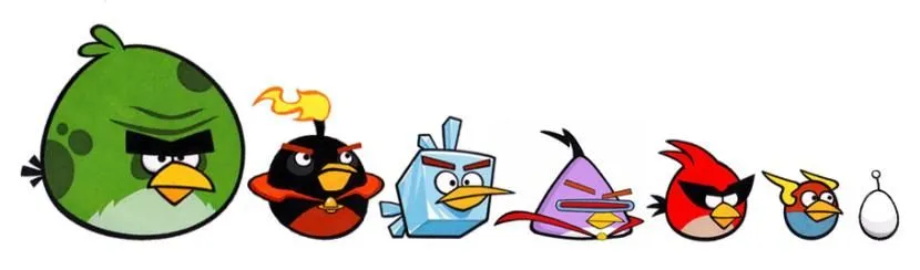 Dibujos de Angry Birds del space - Imagui
