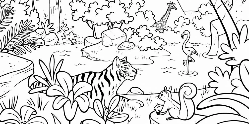 Cómo dibujar animales de la selva ✍ | COMODIBUJAR.CLUB Cómo dibujar animales de la selva ✍ | COMODIBUJAR.CLUB