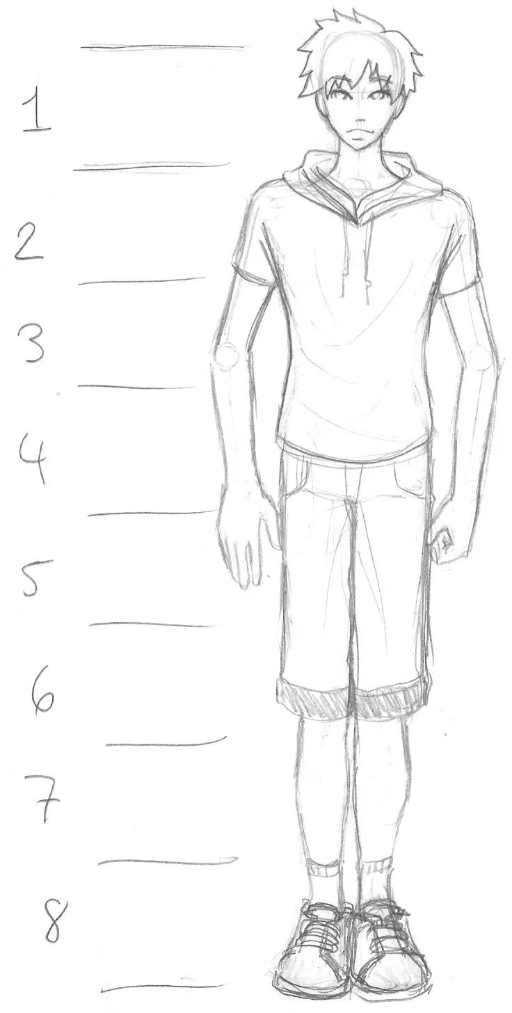 Como dibujar cuerpos anime paso a paso - Imagui