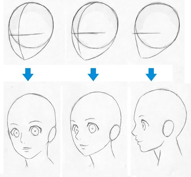 Funky Neonerd}]: como dibujar manga: básico.