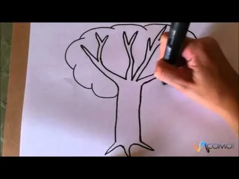 Dibujar un árbol animado - YouTube