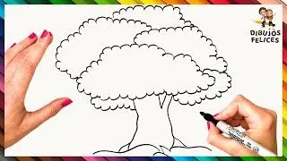 Cómo Dibujar Un Arbol Paso A Paso 