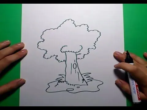 Como dibujar un arbol paso a paso 3 | How to draw a tree 3 - YouTube Como dibujar un arbol paso a paso 3 | How to draw a tree 3 - YouTube
