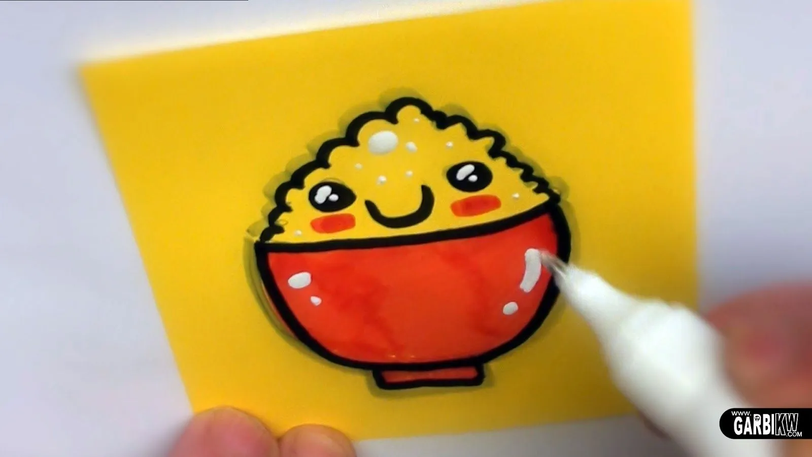 Cómo dibujar Arroz lindo - Comida Kawaii - Dibujos faciles ... Cómo dibujar Arroz lindo - Comida Kawaii - Dibujos faciles ...
