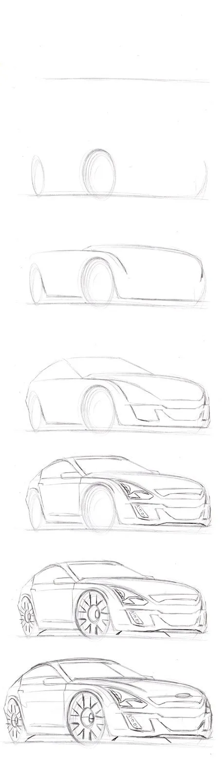 como dibujar autos - Taringa!
