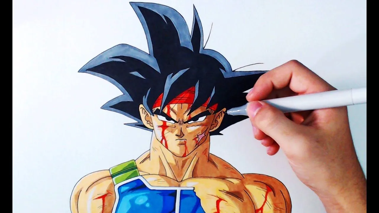 Cómo Dibujar a Bardock Paso a Paso | Dragon Ball Z | How to Draw Bardock |  ArteMaster - YouTube