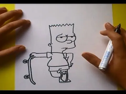Como dibujar a Bart simpson paso a paso 2 - Los Simpsons | How to ... Como dibujar a Bart simpson paso a paso 2 - Los Simpsons | How to ...