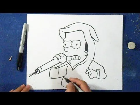 Cómo dibujar a Bart Simpson Rapero "Los Simpsons" | How to Draw ... Cómo dibujar a Bart Simpson Rapero "Los Simpsons" | How to Draw ...