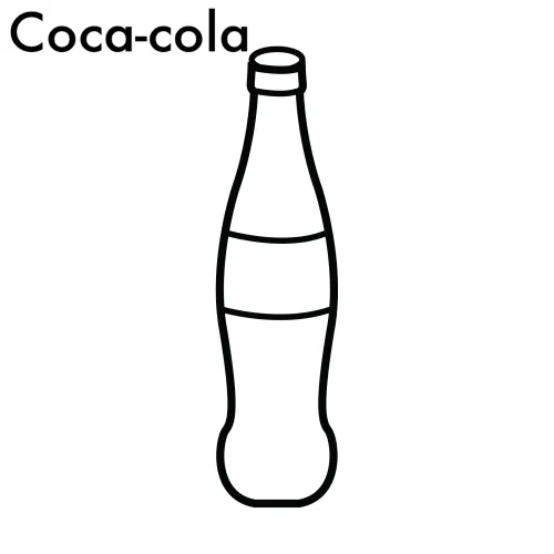 Dibujos pequeños de botellas para colorear - Imagui