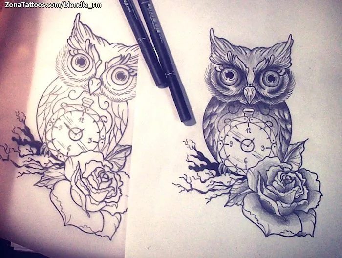 Dibujos De Tatuaje De Búho en Pinterest | Tatuajes De Búho Tribales