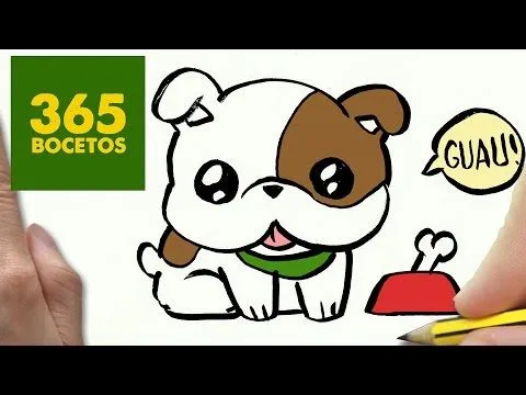 COMO DIBUJAR UN BULL TERRIER KAWAII PASO - Youtube Downloader mp3