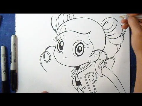 Cómo dibujar a Burbuja "Super Poderosas Z" | How to Draw Bubble ...