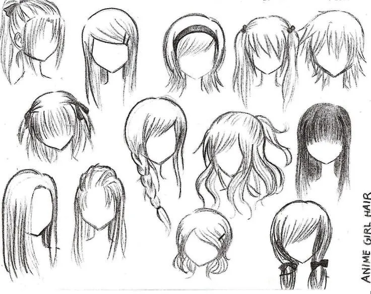como dibujar cabello anime de hombre - Buscar con Google ...