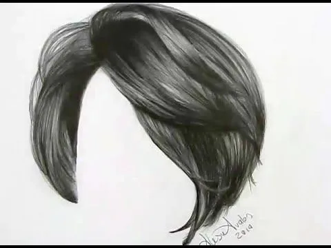 Cómo dibujar cabello con lápiz de grafito / How To Draw Realistic ... Cómo dibujar cabello con lápiz de grafito / How To Draw Realistic ...