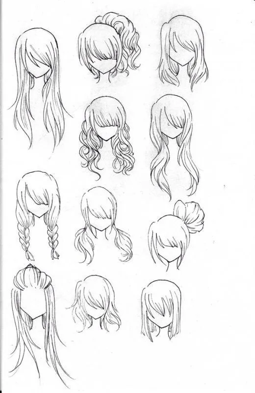 Dibujar Cabello en Pinterest | Kristina Webb, Peinados De Anime y ... Dibujar Cabello en Pinterest | Kristina Webb, Peinados De Anime y ...