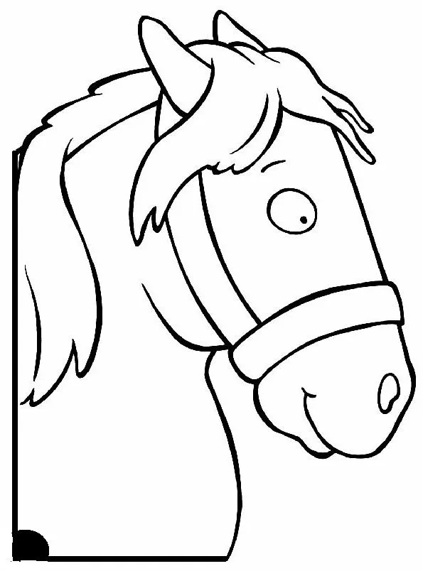 Dibujos de un caballo de palo para dibujar - Imagui