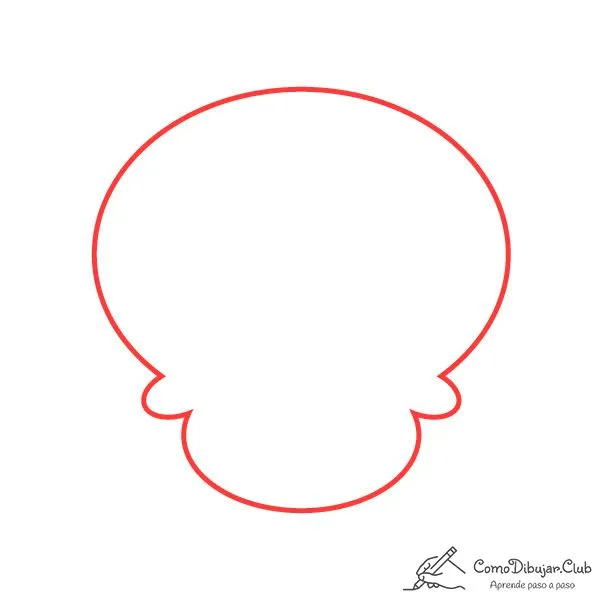 Cómo dibujar una Calavera Kawaii ✍ | COMODIBUJAR.CLUB Cómo dibujar una Calavera Kawaii ✍ | COMODIBUJAR.CLUB